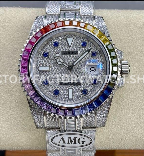 Rolex Submariner 116610 replica watch luminous dial