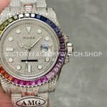 Rolex Submariner 116610 replica watch side profile