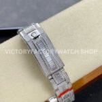 AMG Factory Rolex Submariner 116610 40mm Rainbow Diamond Bezel Full 904L Diamond Green Word Pin Diamond Dial