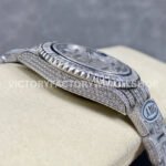 AMG Factory Rolex Submariner 116610 40mm White Diamond Bezel Full 904L Diamond Blue Word Pin Diamond Dial