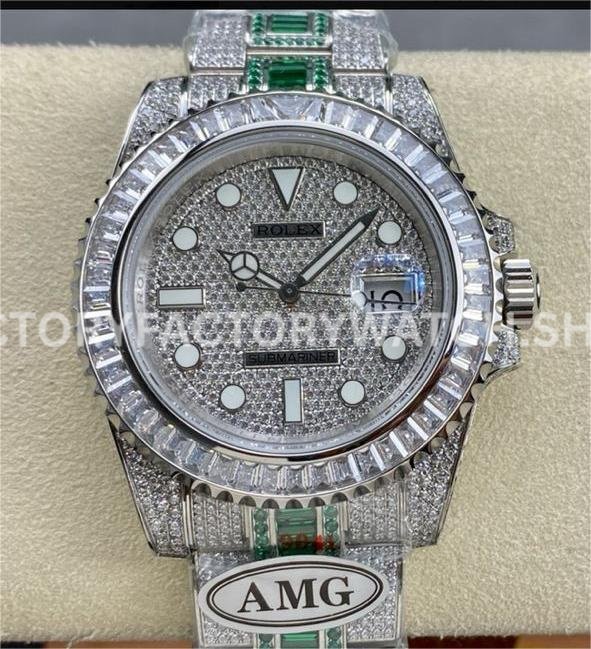 Rolex Submariner 116610 replica watch oyster bracelet