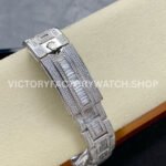 AMG Factory Rolex Submariner 116610LN 40mm Black White Diamond Bezel Full 904L Diamond Black Dial