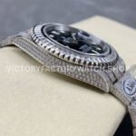 AMG Factory Rolex Submariner 116610LN 40mm White Diamond Bezel Full 904L Diamond Black Dial