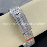 AMG Factory Rolex Submariner 116619LB 40mm White Diamond Bezel Full 904L Diamond Blue Dial