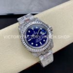 AMG Factory Rolex Submariner 116619LB 40mm White Diamond Bezel Full 904L Diamond Blue Dial