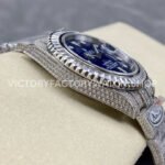 AMG Factory Rolex Submariner 116619LB 40mm White Diamond Bezel Full 904L Diamond Blue Dial