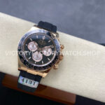 APS Factory Counterweight Rolex Daytona 126515LN-0002 40mm Rose Gold Oysterflex Black Dial