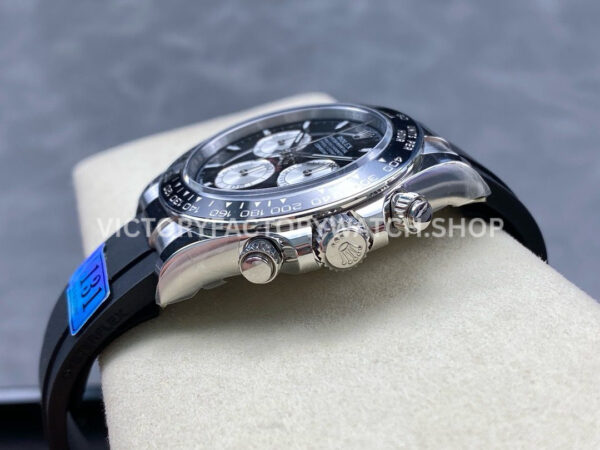 APS Factory Counterweight Rolex Daytona 126519LN-0002 40mm White Gold Oysterflex Black Dial