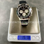 APS Factory Counterweight Rolex Daytona 126519LN-0002 40mm White Gold Oysterflex Black Dial