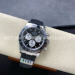 APS Factory Counterweight Rolex Daytona 126519LN-0002 40mm White Gold Oysterflex Black Dial