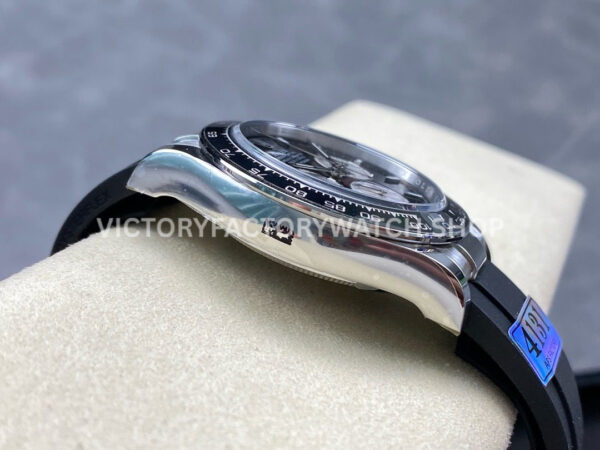 APS Factory Counterweight Rolex Daytona 126519LN-0002 40mm White Gold Oysterflex Black Dial