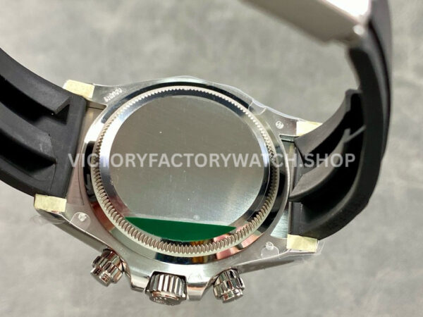 APS Factory Counterweight Rolex Daytona 126519LN-0004 40mm White Gold Oysterflex Black Dial