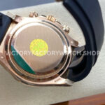 APS Factory counterweight Rolex Daytona 126515LN-0004 40mm Rose Gold Oysterflex Diamond Black Dial