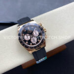 APS Factory counterweight Rolex Daytona 126515LN-0004 40mm Rose Gold Oysterflex Diamond Black Dial