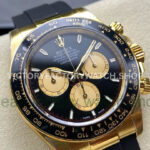 APS Factory counterweight Rolex Daytona 126518LN-0004 40mm Yellow Gold Oysterflex Black Dial