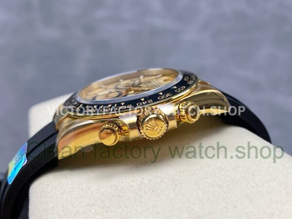 APS Factory counterweight Rolex Daytona 126518LN-0010 40mm Yellow Gold Oysterflex Champagne Dial