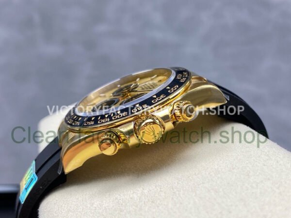 APS Factory counterweight Rolex Daytona 126518LN-0012 40mm Yellow Gold Oysterflex Champagne Dial