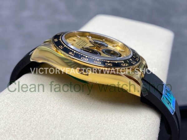 APS Factory counterweight Rolex Daytona 126518LN-0012 40mm Yellow Gold Oysterflex Champagne Dial