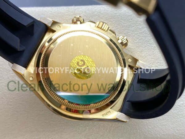 APS Factory counterweight Rolex Daytona 126518LN-0012 40mm Yellow Gold Oysterflex Champagne Dial