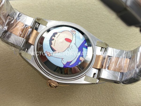 ARF Factory Counterweight Rolex Datejust 278381RBR-0005 31mm Rose Gold Diamond Bezel Roman VI Brown Dial