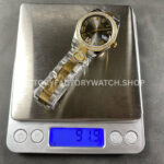 ARF Factory Counterweight Rolex Datejust 278383RBR-0017 31mm Yellow Gold Diamond Bezel Roman VI Grey Dial
