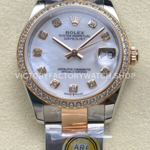Rolex Datejust diamond bezel replica watch