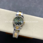 ARF Factory Counterweight Rolex Datejust 278383RBR-0029 31mm Yellow Gold Diamond Bezel Green Dial