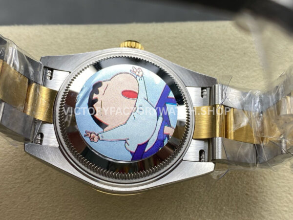 ARF Factory Counterweight Rolex Datejust 278383RBR-0027 31mm Yellow Gold Diamond Bezel Mother of Pearl Dial