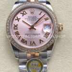rolex datejust 31mm replica watch arf factory diamond bezel