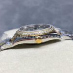 ARF Factory Counterweight Rolex Datejust 278383RBR-0029 31mm Yellow Gold Diamond Bezel Green Dial