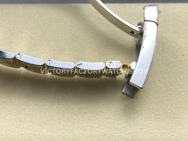 ARF Factory Counterweight Rolex Datejust 278383RBR-0015 31mm Yellow Gold Diamond Bezel Roman VI Green Dial