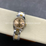 ARF Factory Counterweight Rolex Datejust 278383RBR-0013 31mm Yellow Gold Diamond Bezel Champagne Dial