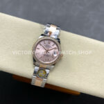 ARF Factory Counterweight Rolex Datejust 278381RBR-0019 31mm Rose Gold Diamond Bezel Sunburst Dial