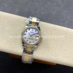 ARF Factory Counterweight Rolex Datejust 278383RBR-0027 31mm Yellow Gold Diamond Bezel Mother of Pearl Dial