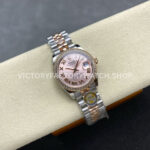ARF Factory Counterweight Rolex Datejust 278381RBR-0002 31mm Rose Gold Diamond Bezel Roman Numerals Rose Dial