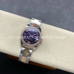 ARF Factory Counterweight Rolex Datejust 278381RBR-0019 31mm Rose Gold Diamond Bezel Roman VI Purple Dial