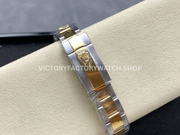 ARF Factory Counterweight Rolex Datejust 278383RBR-0029 31mm Yellow Gold Diamond Bezel Green Dial