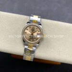 ARF Factory Counterweight Rolex Datejust 278383RBR-0025 31mm Yellow Gold Diamond Bezel Champagne Dial