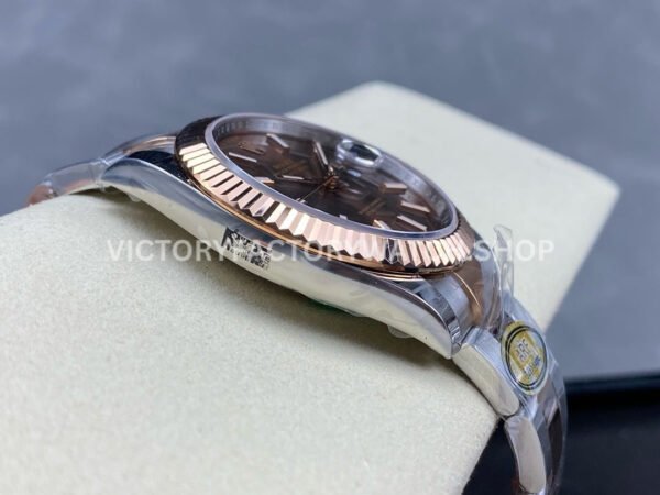 ARF Factory Counterweight Rolex Datejust 126331-0001 41mm Half Rose Gold Brown Dial