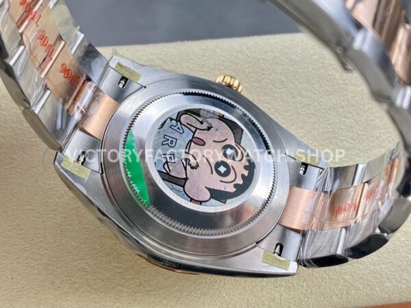 ARF Factory Counterweight Rolex Datejust 126331-0001 41mm Half Rose Gold Brown Dial