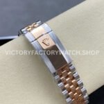 ARF Factory Counterweight Rolex Datejust  126331-0002 41mm Half Rose Gold Brown Dial Jubilee