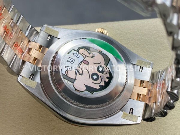 ARF Factory Counterweight Rolex Datejust  126331-0002 41mm Half Rose Gold Brown Dial Jubilee
