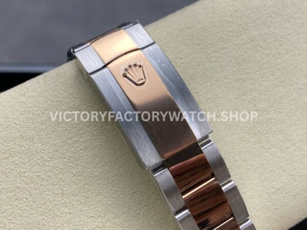 ARF Factory Counterweight Rolex Datejust 126331-0007 41mm Half Rose Gold Diamond Pink Dial (3) ARF Factory Counterweight Rolex Datejust 126331-0007 41mm Half Rose Gold Diamond Pink Dial