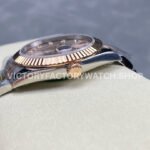 ARF Factory Counterweight Rolex Datejust 126331-0007 41mm Half Rose Gold Diamond Pink Dial (8) ARF Factory Counterweight Rolex Datejust 126331-0007 41mm Half Rose Gold Diamond Pink Dial