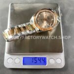 ARF Factory Counterweight Rolex Datejust 126331-0007 41mm Half Rose Gold Diamond Pink Dial (9) ARF Factory Counterweight Rolex Datejust 126331-0007 41mm Half Rose Gold Diamond Pink Dial
