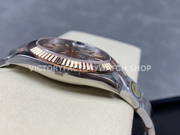 ARF Factory Counterweight Rolex Datejust 126331-0009 41mm Half Rose Gold Pink Dial