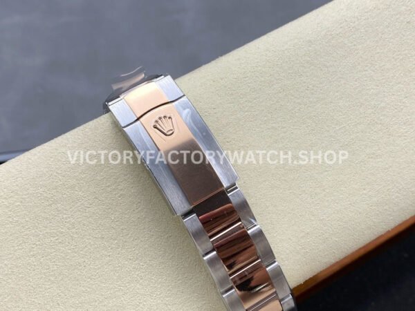 ARF Factory Counterweight Rolex Datejust 126331-0009 41mm Half Rose Gold Pink Dial