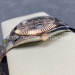 ARF Factory Counterweight Rolex Datejust 126331-0009 41mm Half Rose Gold Pink Dial