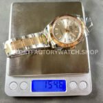 ARF Factory Counterweight Rolex Datejust 126331-0009 41mm Half Rose Gold Pink Dial