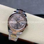 ARF Factory Counterweight Rolex Datejust 126331-0009 41mm Half Rose Gold Pink Dial